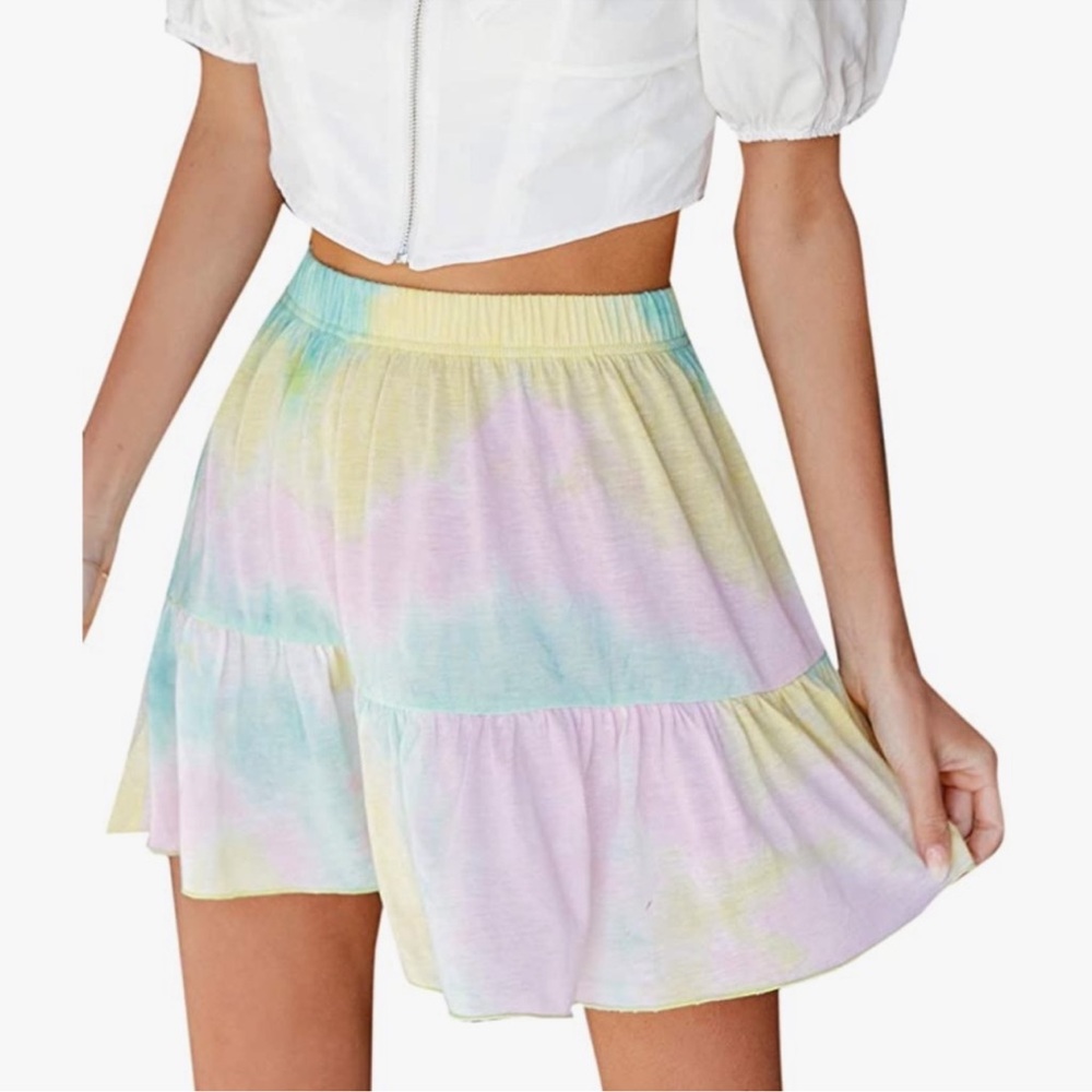 Amazon tie die mini skirt